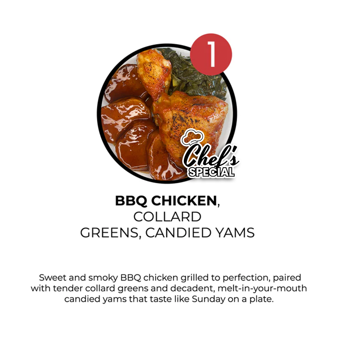 SAVE 30% ON CHEF ROSCOE'S 6 MEAL PLAN (USE CODE ROSCOE30)