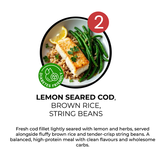 Lemon Seared Cod (5 Servings)