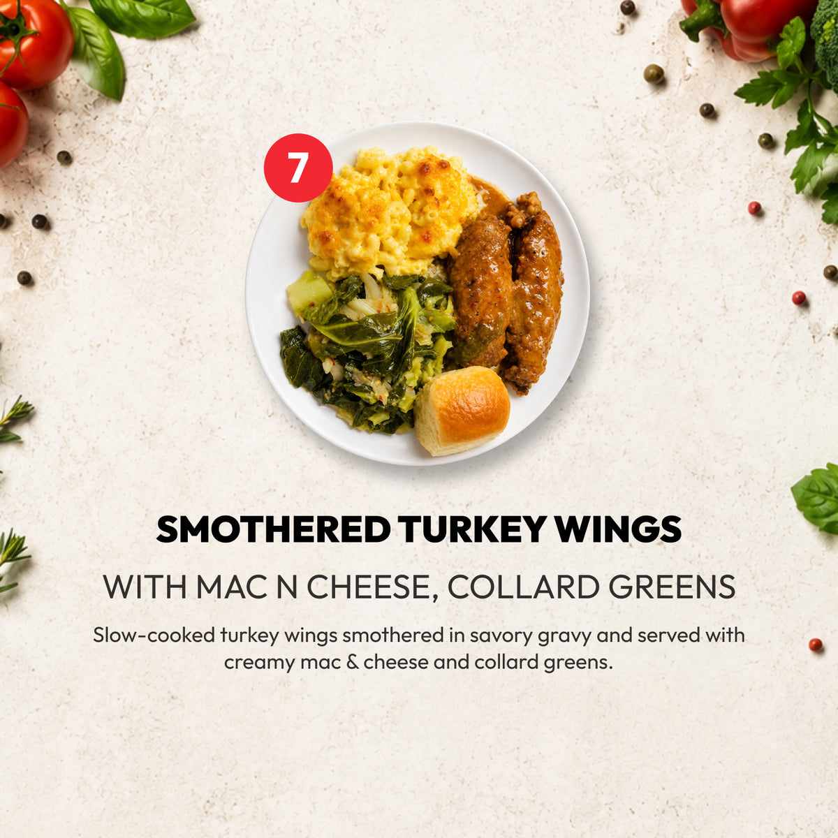 SAVE 30% ON CHEF ROSCOE'S 6 MEAL PLAN - USE CODE - ROSCOE30