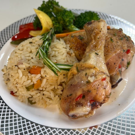 Herb Garlic Roast Chicken (5 Servings)