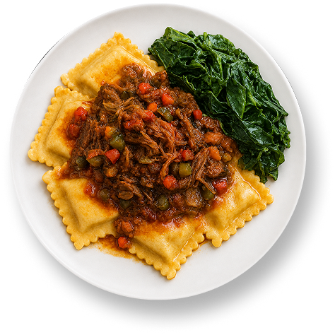 Oxtail Ravioli (5 Servings)