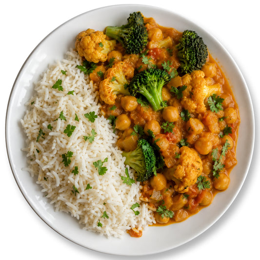 Vegetable and Chick Peas Curry