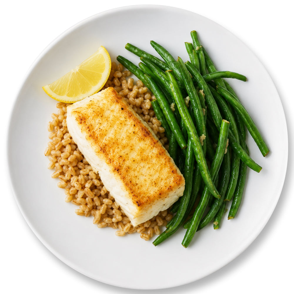 Lemon Seared Cod